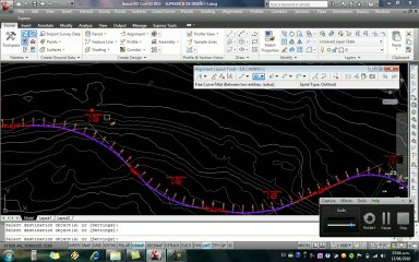 Civil 3D 2011 Tutoriales RG - 17- MODIFICAR LABEL CURVAS HOR