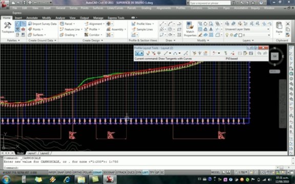 Civil 3D 2011 Tutoriales RG - 20- PERFIL DE DISEÑO