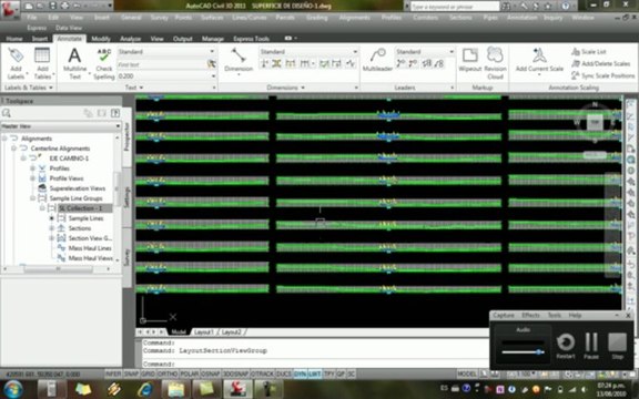 Civil 3D 2011 Tutoriales RG - 28- CALCULO DE VOLUMENES DE MATERIALES MOVIM. DE TIERRA