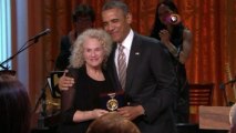 Obama honors Carole King at White House concert