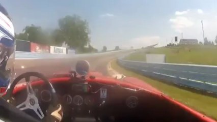 Watkins Glen 2012 Lorne Leibel #8 AC Cobra - Feature Race - June SVRA Event