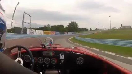 Watkins Glen 2012 Lorne Leibel #8 AC Cobra - Qualifying Race - June SVRA Event