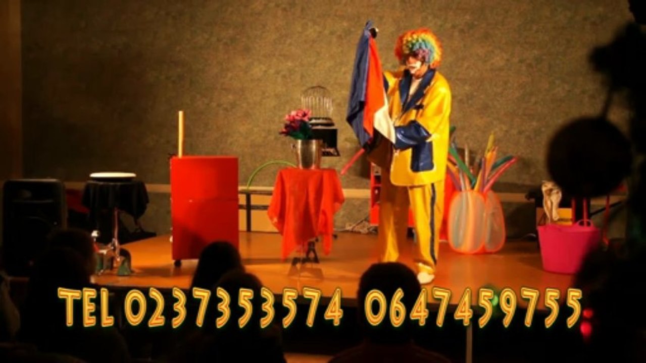 spectacle28.com fred clown magicien ballons sculptes region picardie oise somme aisne