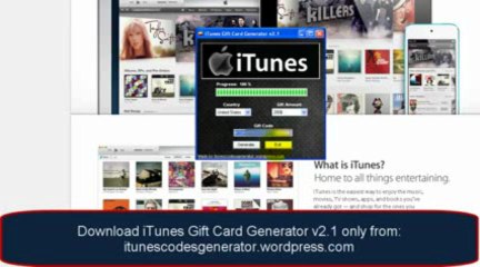 iTunes Gift Card Generator v2.1 with proof [download].mp4