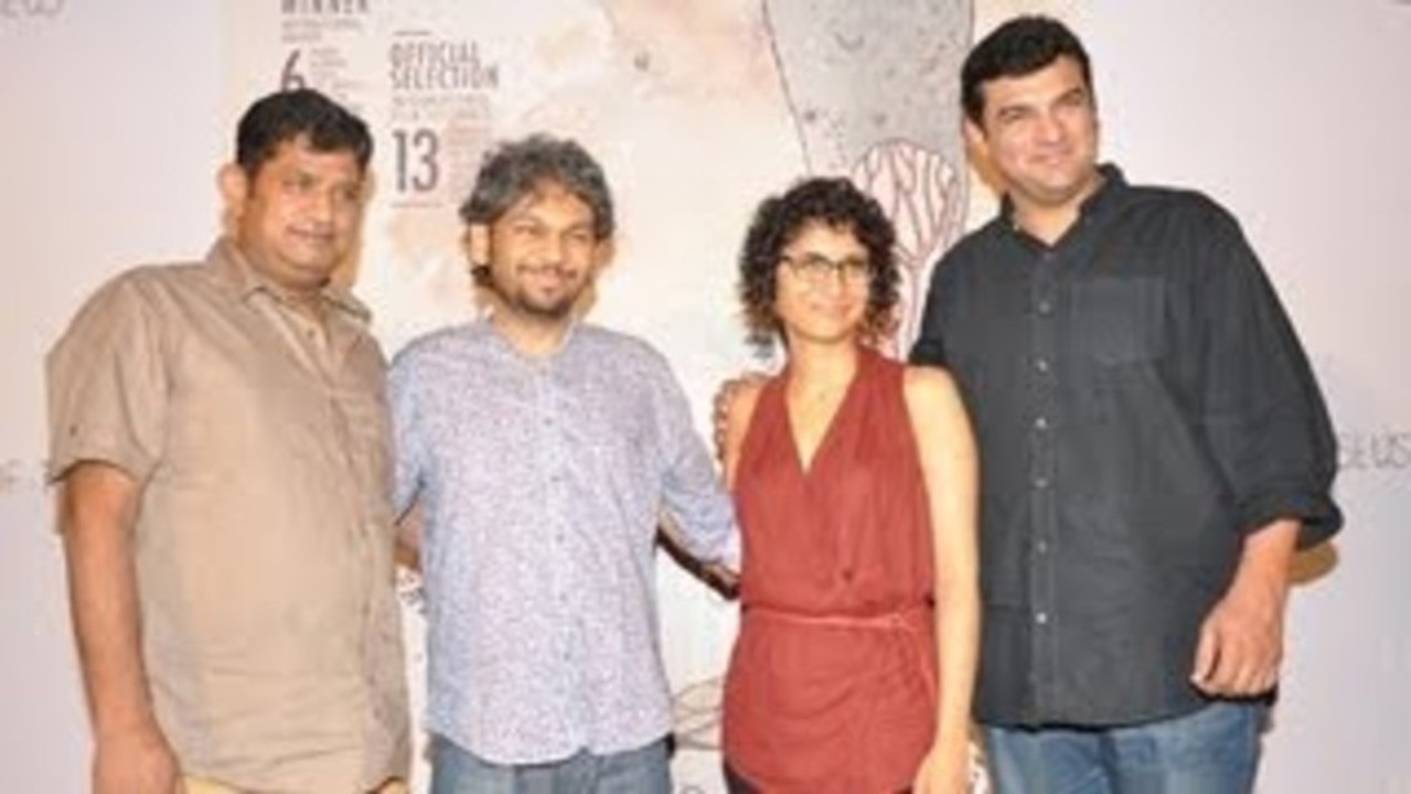 Kiran Rao & Siddharth Roy Kapur @ 'Ship of Theseus' Trailer Launch !