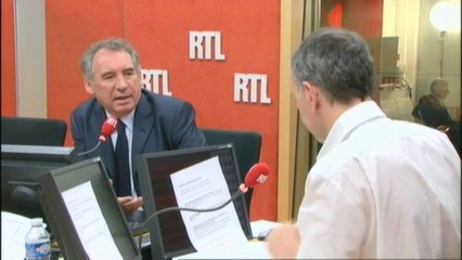 François Bayrou, invité de Laurent Bazin sur RTL - 230513