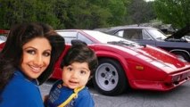 Shilpa Shetty and Raj Kundra Gifts Lamborghini Car To Son Viaan - Check Out !