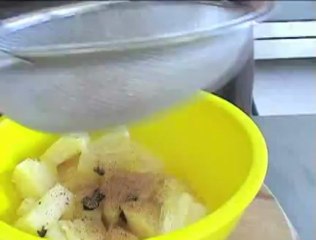 Tatin d'ananas aux épices