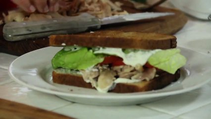 Simple Leftover Chicken Sandwich Recipe