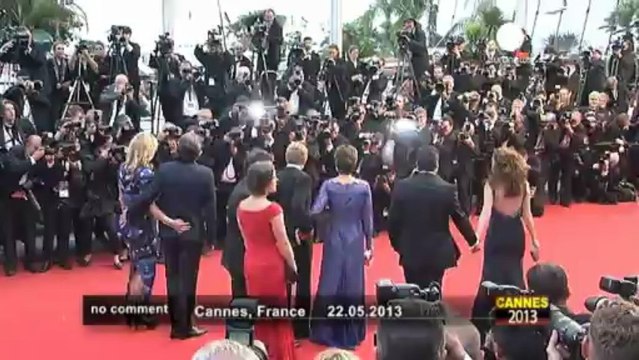 Polanski and Redford hit Cannes red carpet - no comment