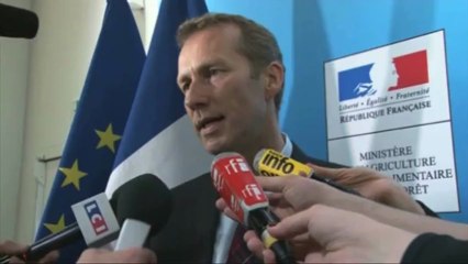 Conférence de presse sur la traçabilité des aliments