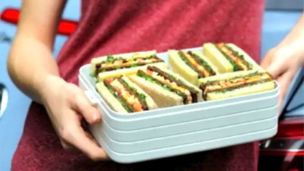 Sandwich crabe-cresson à la fausse mayonnaise