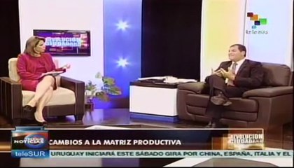 Correa dice que trabajará para mejorar la economía de Ecuador