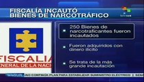 Colombia incauta bienes de narcos por 700 millones de dólares