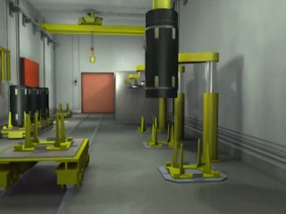 Cigéo : itinéraire des déchets HA de leur arrivée jusqu'à leur stockage