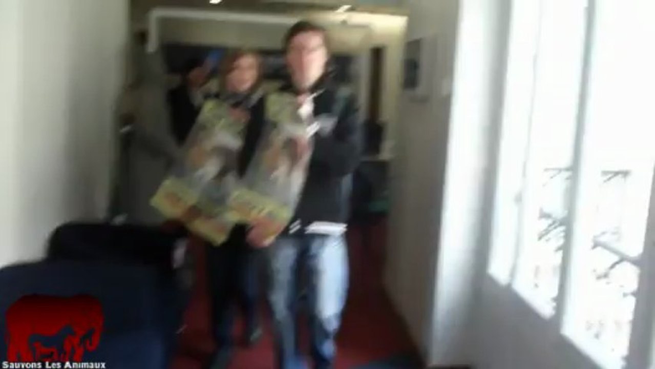 Action anti vivisection contre China Southern Airlines (22.05.2013)