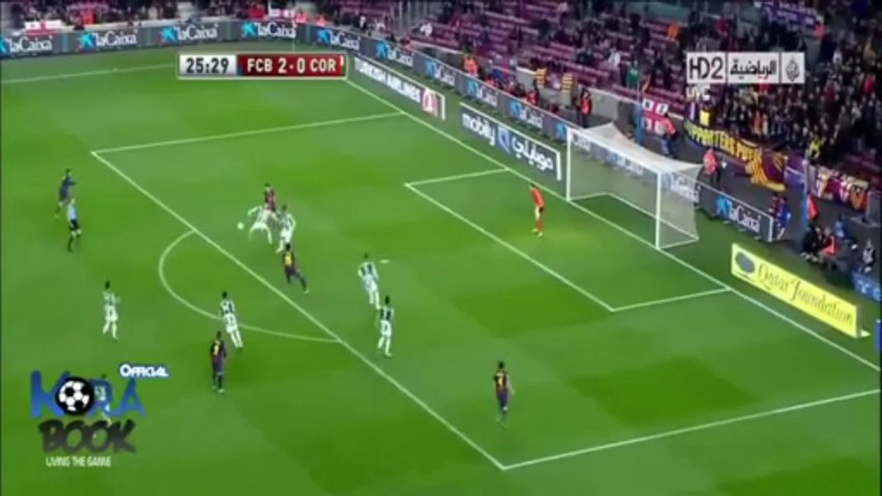 جميع اهداف ديفيد فيا موسم 2012-2013