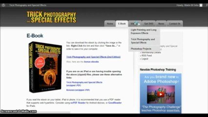 Trick Photography and Special Effects Inside Members Area Exclusive All You Need to Know Video Review