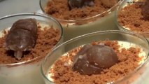 Verrine de crème de marrons au nutella et spéculoos