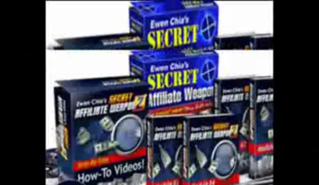 Secret Affiliate Weapon 2.0 - Passive Income Secrets! | Secret Affiliate Weapon 2.0 - Passive Income Secrets!