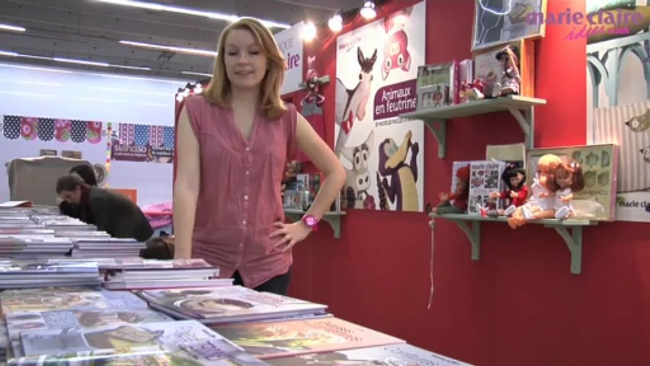 Vidéo : le stand Marie Claire Idées au salon Créations & Savoir-Faire
