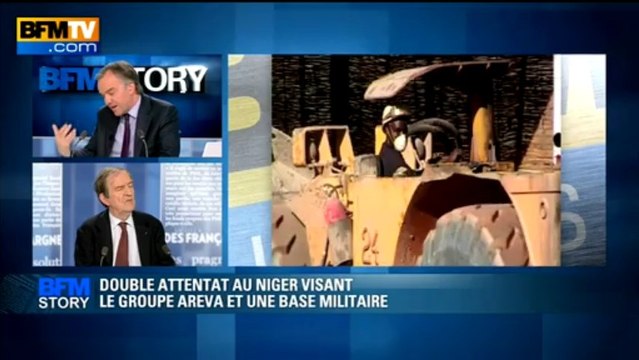 BFM STORY: Double attentat au Niger visant le groupe Areva et une base militaire - 23/05