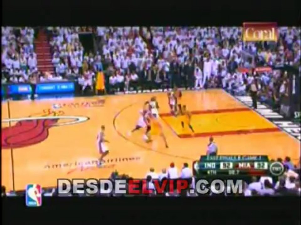 Primer Juego Playoffs Miami Heat Contra Indiana Pacers 2013