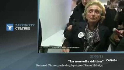 Zapping TV du 23 mai : Bernadette Chirac et le "physique" d'Anne Hidalgo