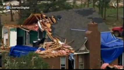 Devastación causada por el tornado en Oklahoma, un día después