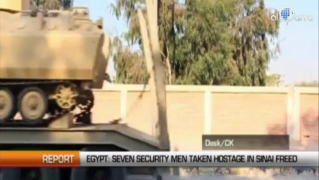 Egypt: Seven security men taken hostage in Sinai freed