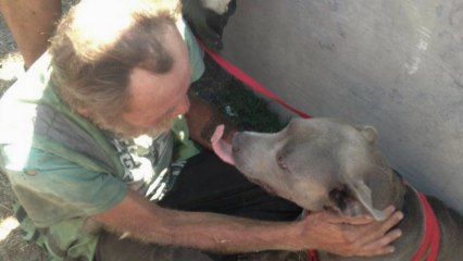 Homeless Man Reunited with Lost Dog