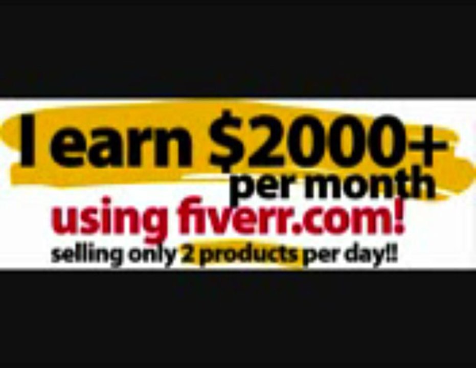 Fiverr Blitz - How I Make $2000 Using Fiverr.com!! | Fiverr Blitz - How I Make $2000 Using Fiverr.com!!