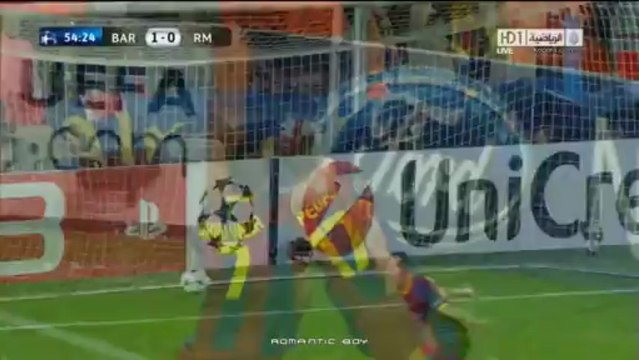 برشلونة 1-0 ريال مدريد اياب نصف نهائي الابطال 10-11