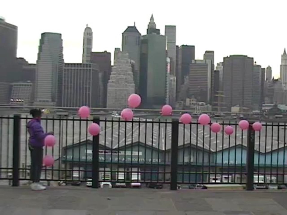 Ligne rose, 2005. New York. Etats-Unis.