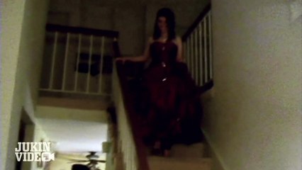 Prom Dress Staircase Fail