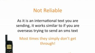 Receive Free Texts On Your Iridium 9555 Satellite Phone Anywhere In Australia