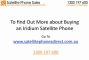 Why Do I Have To Pay So Much To Call An Iridium 9555 Satellite Phone In Australia