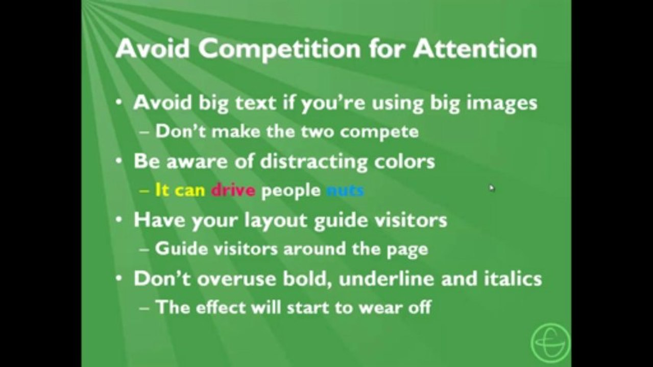 Tips for a Clean WebSite
