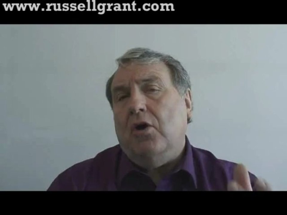 Russell Grant Video Horoscope Aquarius May Friday 24th 2013 www.russellgrant.com