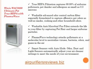 Best HEPA Air Purifier Reviews 2013