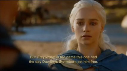 Game of Thrones Season 3 - Episode 5- Kissed By Fire - Daenerys Scene -