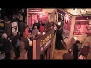 Visite inaugurale de l'EXPOBIBLE, patrimoine de l'Humanité