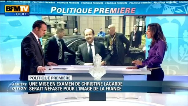 Politique Première: Lagarde joue gros dans l'affaire Tapie - 24/05