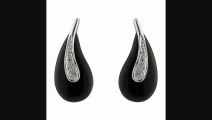 9ct White Gold Onyx And Diamond Earrings Review