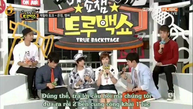 [VNQ's][Vietsub] 130501 Amber - EunJung True Back Show