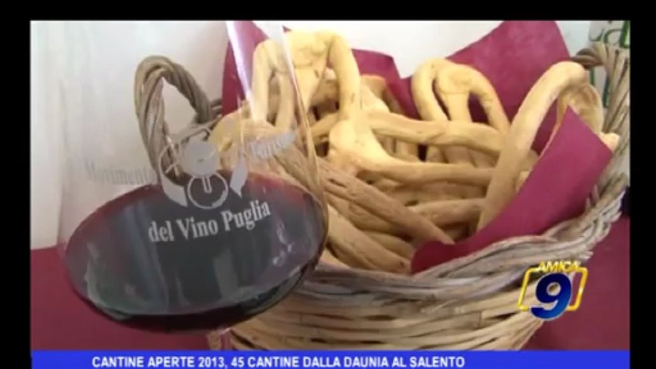 Cantine aperte 2013, 45 cantine della Daunia al Salento