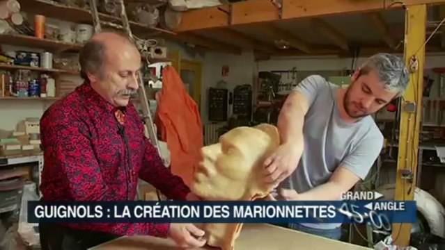 Rencontre avec le père des marionnettes des guignols de l'info