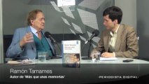 Ramón Tamames, autor de 'Más que unas memorias'. 23-5-2013