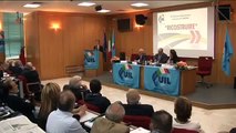 Napoli - Il presidente Caldoro al convegno Ricostruire promosso da UIL Campania (23.05.13)