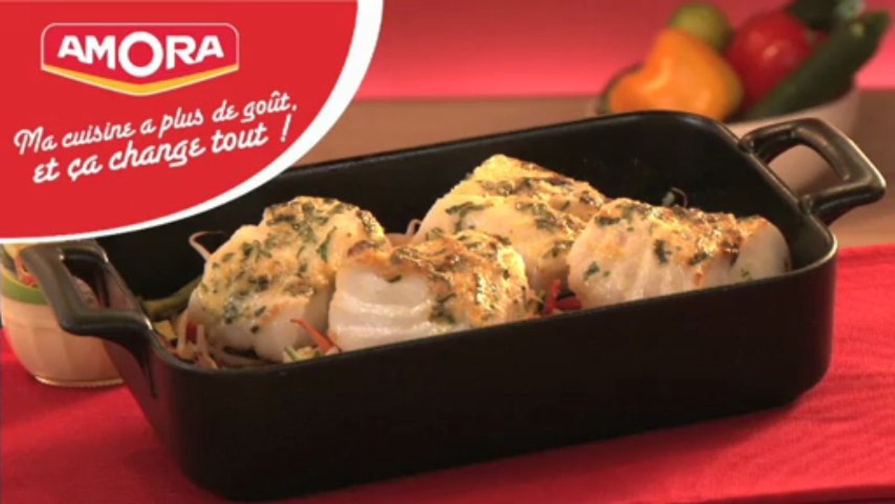 Cabillaud gratiné à la mayonnaise - 750 Grammes